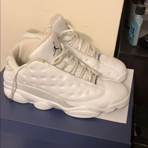 Air Jordan 13 all white 20th anniversary